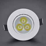 Round dimmable downlight 3W 6W 10W 14W 18W 24W LED recessed ceiling ac85-265V LED indoor lighting