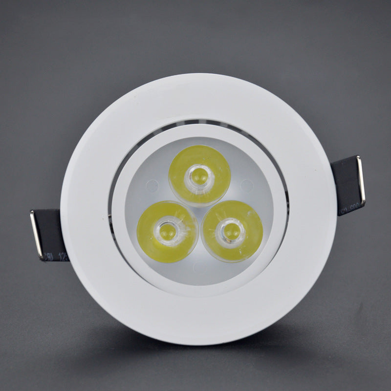 Round dimmable downlight 3W 6W 10W 14W 18W 24W LED recessed ceiling ac85-265V LED indoor lighting