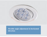 Round dimmable downlight 3W 6W 10W 14W 18W 24W LED recessed ceiling ac85-265V LED indoor lighting