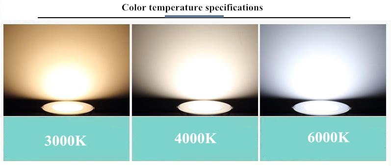 Round dimmable downlight 3W 6W 10W 14W 18W 24W LED recessed ceiling ac85-265V LED indoor lighting