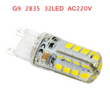 LED G4 G9 Lamp Bulb AC/DC 12V AC220V 9W 8W 7W 5W B15 SMD 2835 LED Lighting Lights replace Halogen Spotlight Chandelier