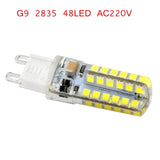 LED G4 G9 Lamp Bulb AC/DC 12V AC220V 9W 8W 7W 5W B15 SMD 2835 LED Lighting Lights replace Halogen Spotlight Chandelier