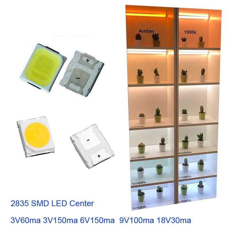 100PCS 2835 smd led 3v 150mA 45-50LM Ultra Bright  Surface Mount  Light Emitting Diode Lamp - LED Lights For Sale : Affordable LED Solutions : Wholesale Prices