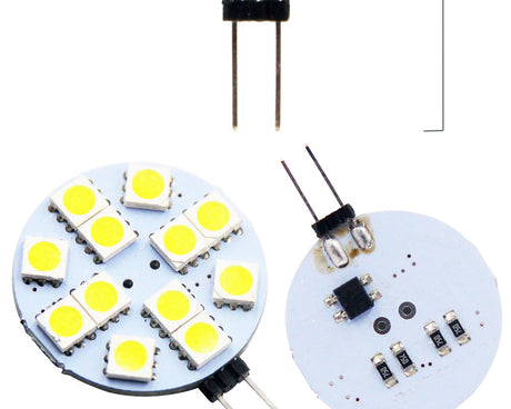 Hot G4 Lamp Bulb DC 12V 4.8W 2.4W 1.8W 1.2W SMD LED warm cold white Lighting Lights replace Halogen Spotlight