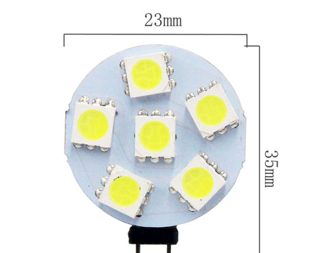 Hot G4 Lamp Bulb DC 12V 4.8W 2.4W 1.8W 1.2W SMD LED warm cold white Lighting Lights replace Halogen Spotlight