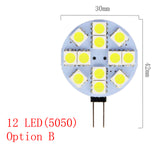 Hot G4 Lamp Bulb DC 12V 4.8W 2.4W 1.8W 1.2W SMD LED warm cold white Lighting Lights replace Halogen Spotlight