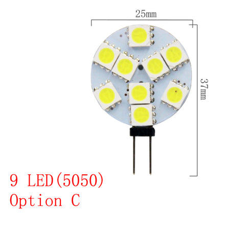 Hot G4 Lamp Bulb DC 12V 4.8W 2.4W 1.8W 1.2W SMD LED warm cold white Lighting Lights replace Halogen Spotlight