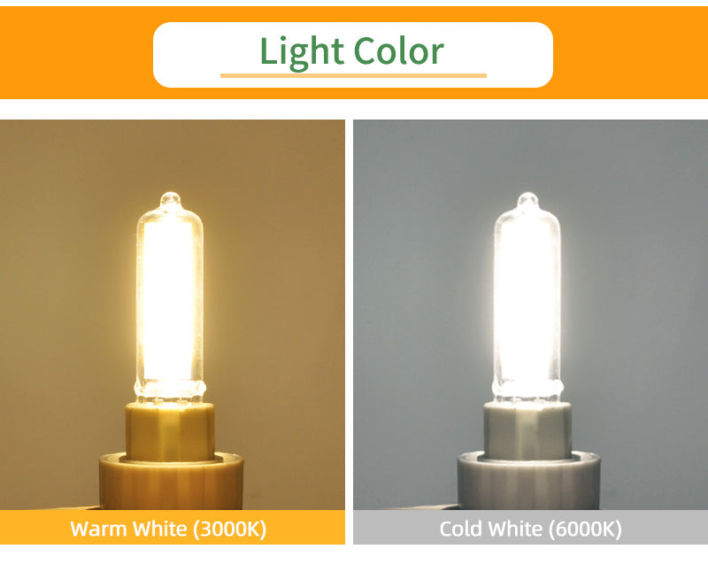 KPS  LED G4 G9 Bulb 7W 9W 12W 220V COB Glass Lamp Super Bright Constant Power Lamp Lighting Replacement Halogen