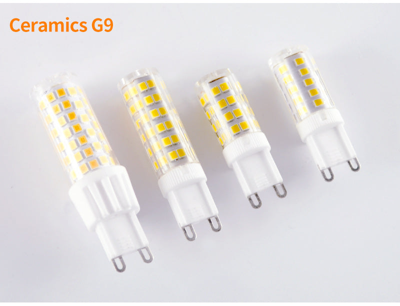 KPS  LED G4 G9 Bulb 7W 9W 12W 220V COB Glass Lamp Super Bright Constant Power Lamp Lighting Replacement Halogen