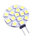 1PCS Free Shipping 3W G4 LED 5050 SMD 15leds 180 Degree Warm White LED Boat Light Bulb Lamp AC/DC 12V 24V DC G4 Spotlight lamp