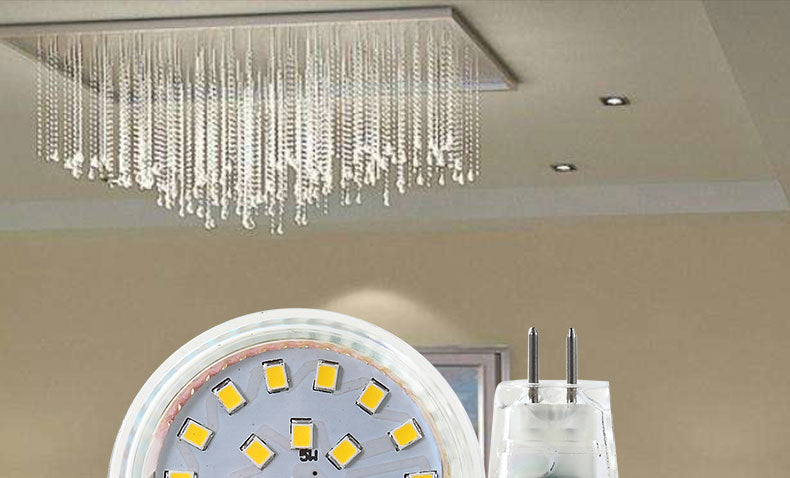 5pcs 1.5W DC12V MR11 G4 LED Bulb 24 LED 3528 SMD 1210 2835 SMD White/Warm White Led Lamp Mini LED Spotlight chandelier lustre
