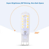 WENNI LED G4 Dimmable Bulb 3W Lampada G9 LED Lamp 5W Corn Bulb LED Light 220V Chandelier Lighting 2835 SMD Replace Halogen Lamp