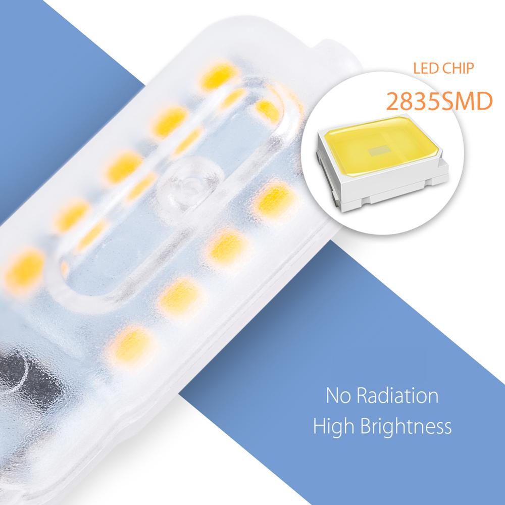 WENNI LED G4 Dimmable Bulb 3W Lampada G9 LED Lamp 5W Corn Bulb LED Light 220V Chandelier Lighting 2835 SMD Replace Halogen Lamp