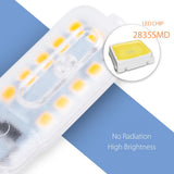 WENNI LED G4 Dimmable Bulb 3W Lampada G9 LED Lamp 5W Corn Bulb LED Light 220V Chandelier Lighting 2835 SMD Replace Halogen Lamp