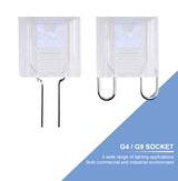 WENNI LED G4 Dimmable Bulb 3W Lampada G9 LED Lamp 5W Corn Bulb LED Light 220V Chandelier Lighting 2835 SMD Replace Halogen Lamp
