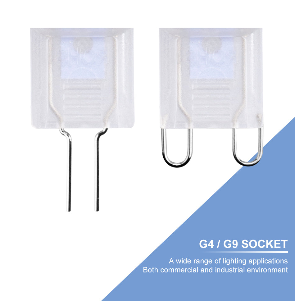 WENNI LED G4 Dimmable Bulb 3W Lampada G9 LED Lamp 5W Corn Bulb LED Light 220V Chandelier Lighting 2835 SMD Replace Halogen Lamp