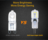 WENNI LED G4 Dimmable Bulb 3W Lampada G9 LED Lamp 5W Corn Bulb LED Light 220V Chandelier Lighting 2835 SMD Replace Halogen Lamp
