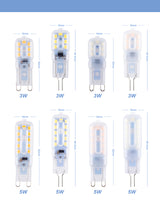 WENNI LED G4 Dimmable Bulb 3W Lampada G9 LED Lamp 5W Corn Bulb LED Light 220V Chandelier Lighting 2835 SMD Replace Halogen Lamp