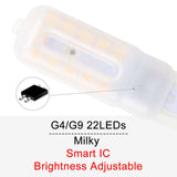 WENNI LED G4 Dimmable Bulb 3W Lampada G9 LED Lamp 5W Corn Bulb LED Light 220V Chandelier Lighting 2835 SMD Replace Halogen Lamp