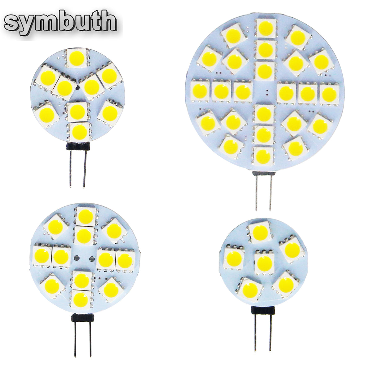 G4 Socket 5050 SMD Led Bulb on DC 12V Replace Halogen Bi-pin Lamp LED Bulb 1.2W 1.8W 2.4W 4.8W Warm Cold Led Lights