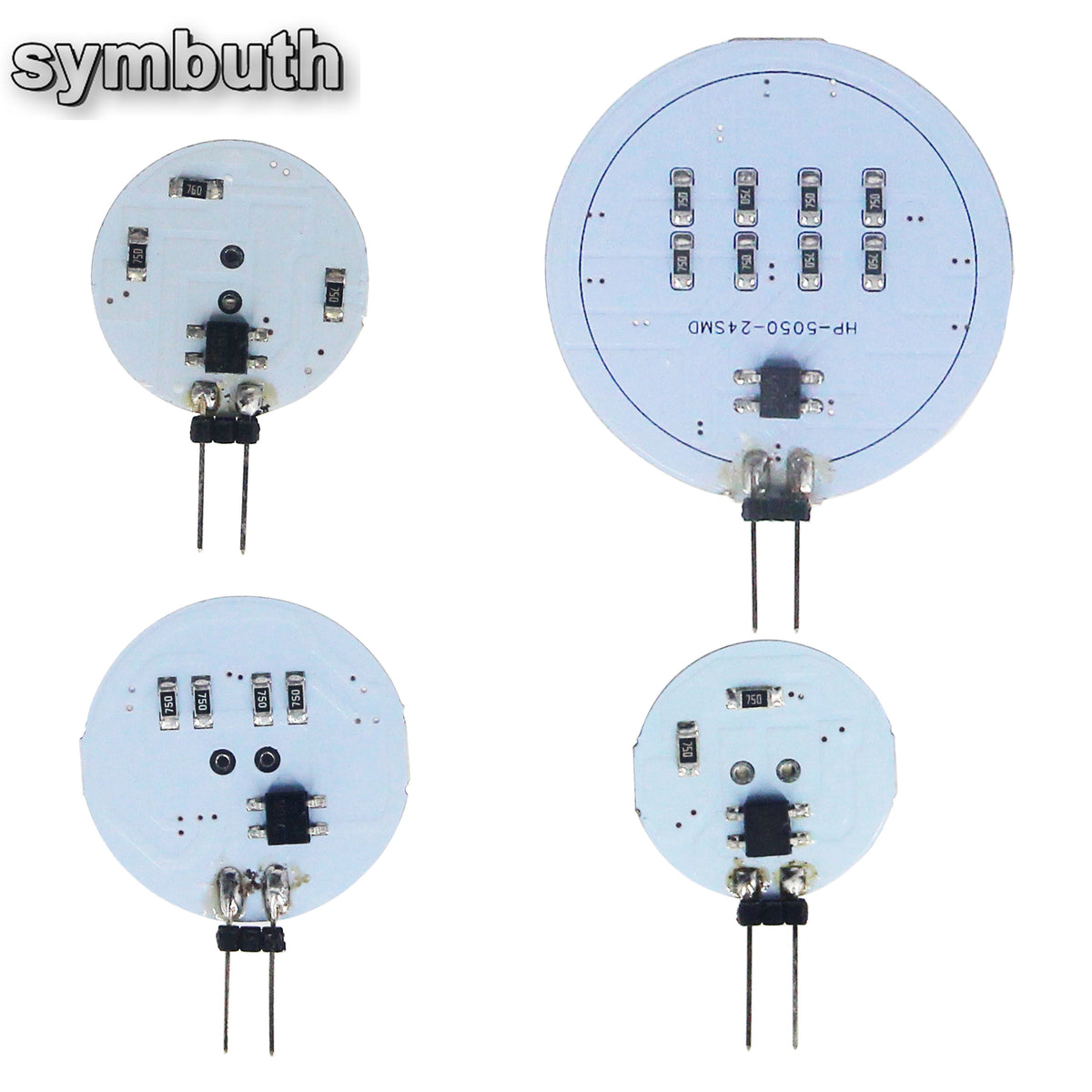 G4 Socket 5050 SMD Led Bulb on DC 12V Replace Halogen Bi-pin Lamp LED Bulb 1.2W 1.8W 2.4W 4.8W Warm Cold Led Lights