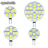 G4 Socket 5050 SMD Led Bulb on DC 12V Replace Halogen Bi-pin Lamp LED Bulb 1.2W 1.8W 2.4W 4.8W Warm Cold Led Lights