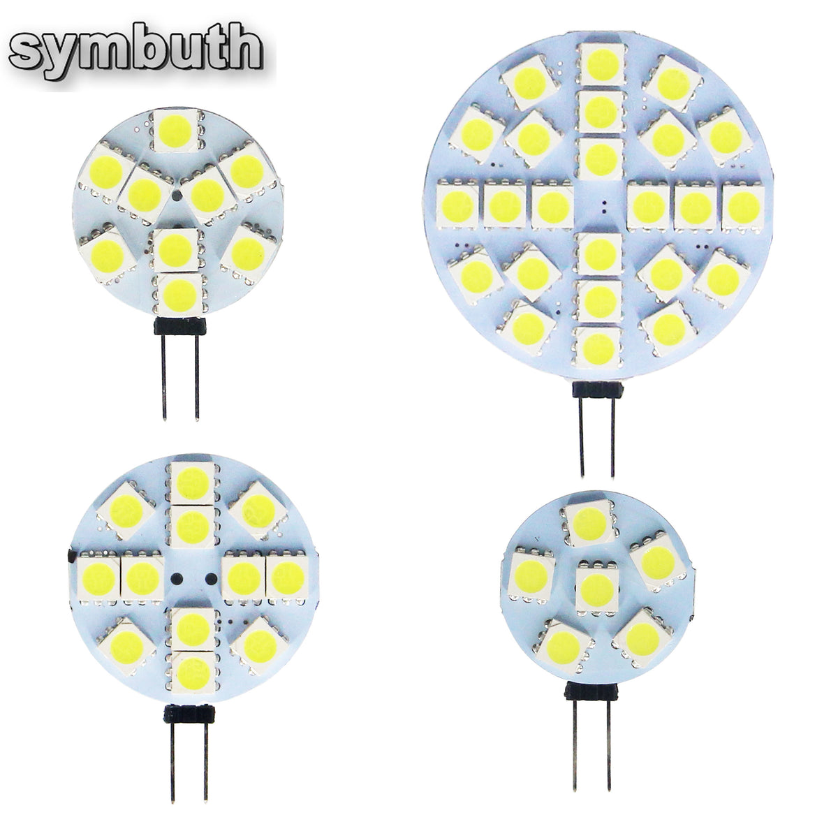 G4 Socket 5050 SMD Led Bulb on DC 12V Replace Halogen Bi-pin Lamp LED Bulb 1.2W 1.8W 2.4W 4.8W Warm Cold Led Lights