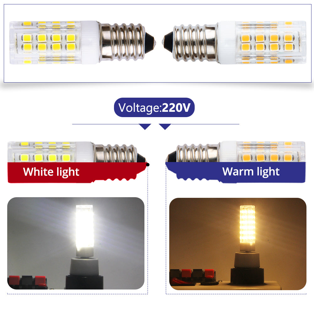 G9 G4 E14 LED Bulb 5W AC220V LED Corn Lamp SMD 2835 51LEDs White / Warm white Replace halogen lamp 1PCS
