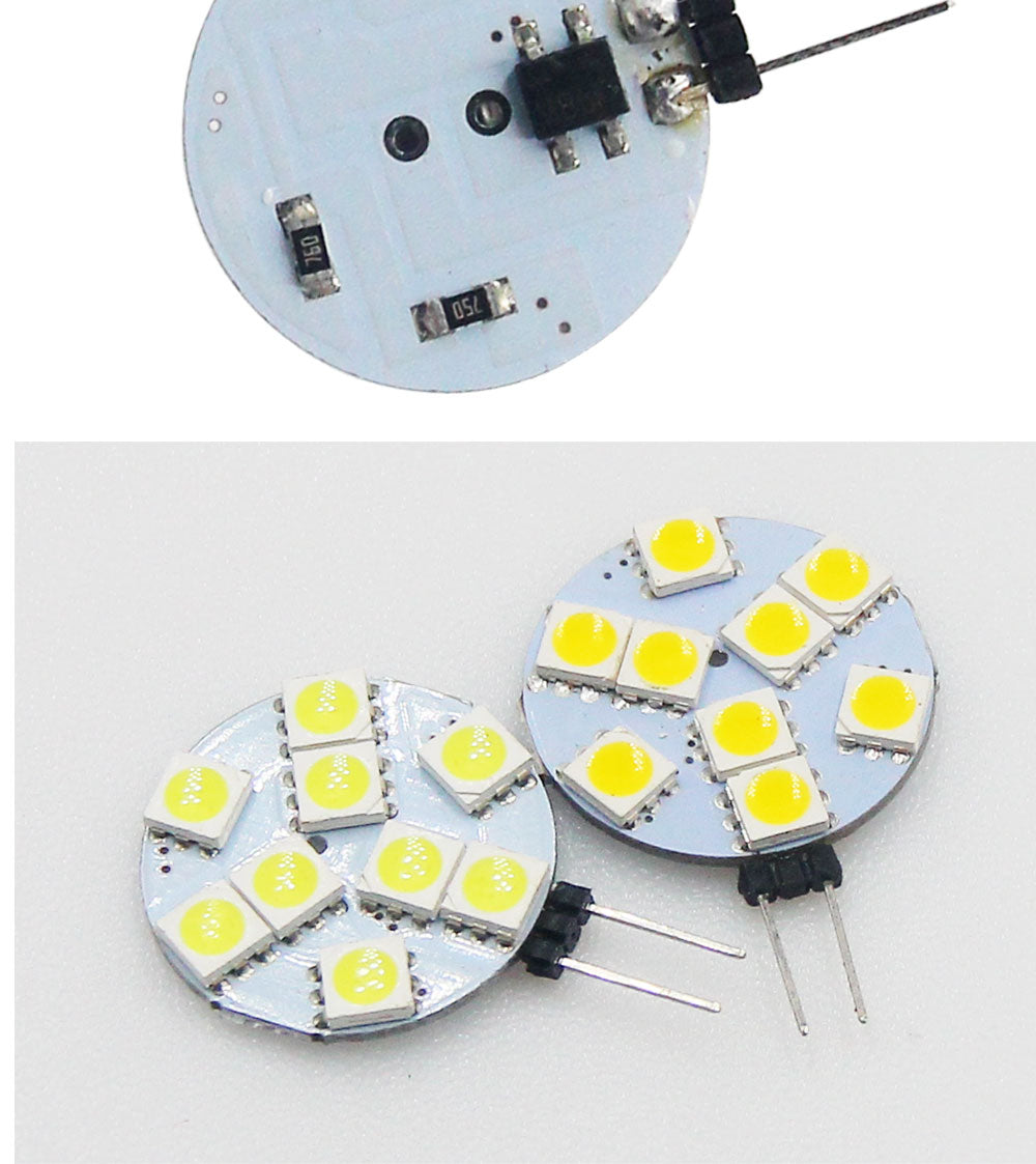 G4 Socket 5050 SMD Led Bulb on DC 12V Replace Halogen Bi-pin Lamp LED Bulb 1.2W 1.8W 2.4W 4.8W Warm Cold Led Lights