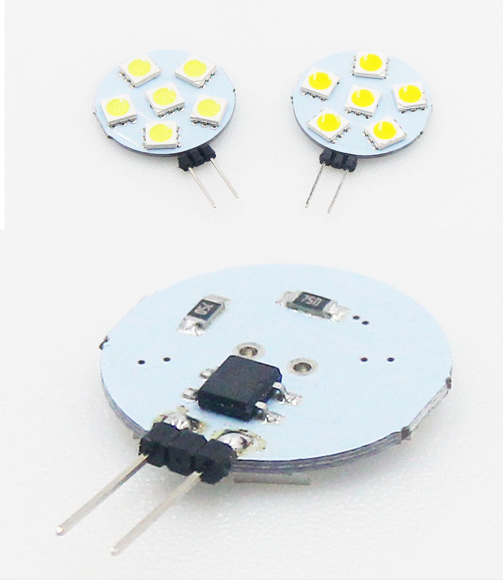 G4 Socket 5050 SMD Led Bulb on DC 12V Replace Halogen Bi-pin Lamp LED Bulb 1.2W 1.8W 2.4W 4.8W Warm Cold Led Lights