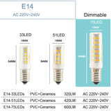 10pcs LED G4 G9 Lamp E14 LED Bulb COB 7W 9W 10W 12W 220V AC12V SMD 2835 LED No Flicker Dimmable Ceramic Replace halogen lamp