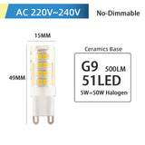 10pcs LED G4 G9 Lamp E14 LED Bulb COB 7W 9W 10W 12W 220V AC12V SMD 2835 LED No Flicker Dimmable Ceramic Replace halogen lamp
