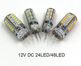 10PCS LED G4 Bulb DC12V AC/DC12V  220V 24LED/48LED/64LED Cold/Warm White
