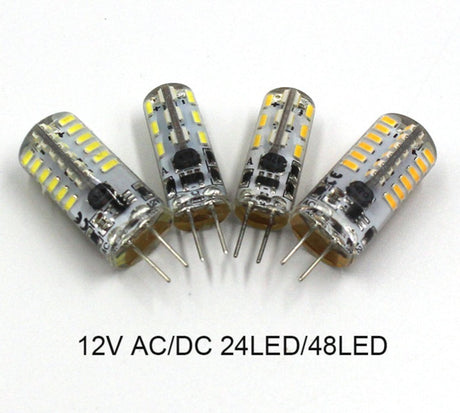 10PCS LED G4 Bulb DC12V AC/DC12V  220V 24LED/48LED/64LED Cold/Warm White