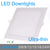 Ultra thin 3W 6W 9W 12W 15W 18W 24W dimmable LED downlight Square LED panel/panel light lamp 4000K for bedroom luminaire