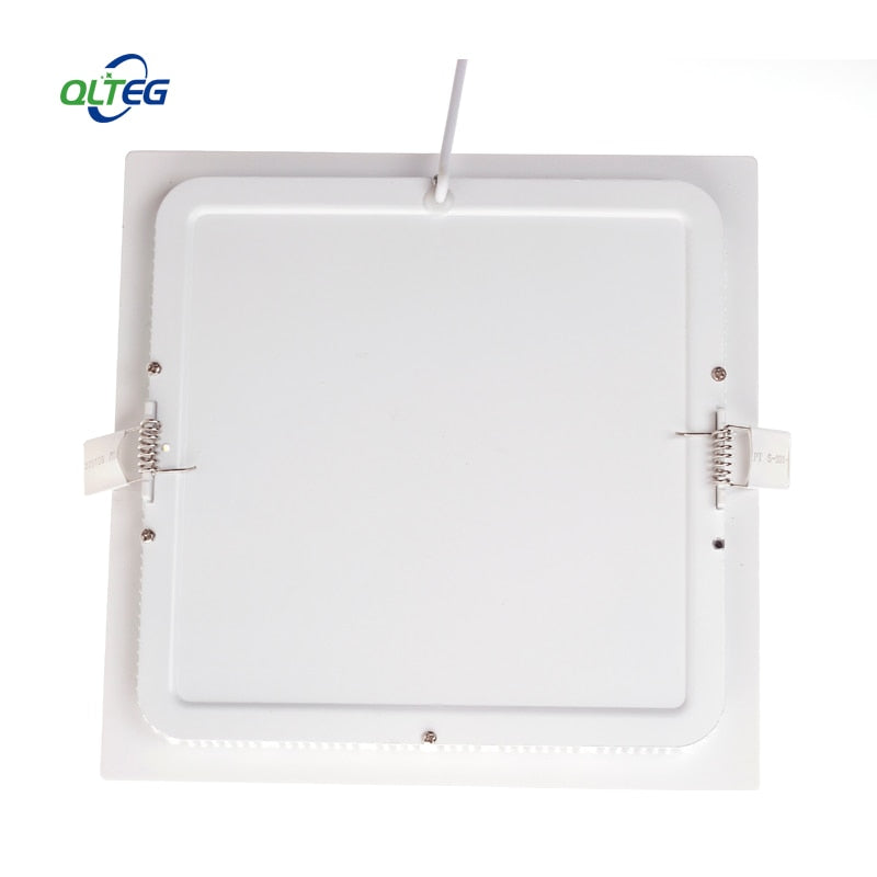 Ultra thin 3W 6W 9W 12W 15W 18W 24W dimmable LED downlight Square LED panel/panel light lamp 4000K for bedroom luminaire