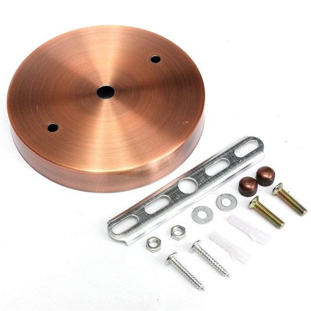 100mm/120mm Ceiling Canopy Wall Sconce Mount LED Base Vintage Pendant Light Lamp Disc Base - LED Lights For Sale : Affordable LED Solutions : Wholesale Prices