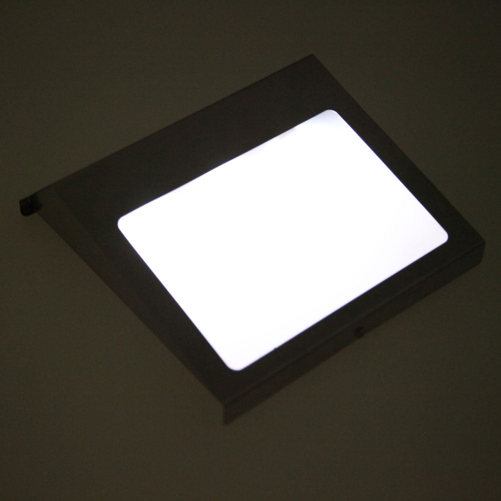 Solar LED Doorplate Light Stainless Steel Home Number Light