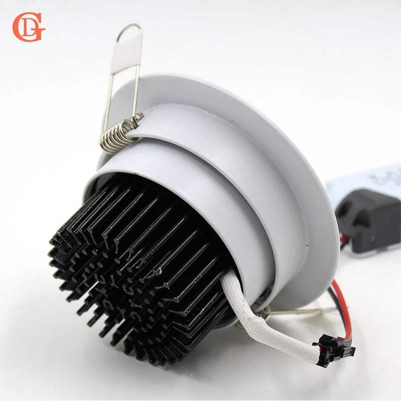 Dimmable LED Downlight  3W 5W 7W 10W 12W 15W 20W 24W Spot LED DownLight Dimmable 220V LED Spot Recessed Downlight White house