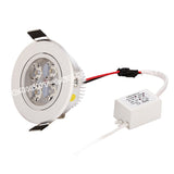 LED 10pcs/lot 9w 12w 15w cool white warm white dimmable LED Recessed Downlight AC110V 220V  for home bathroom kitch store lights