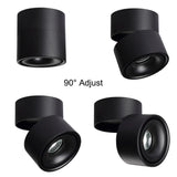 Spot tracking light 10W led tracking lamp warm white surface mounted Ceiling spotlight for clothes shoes lighting