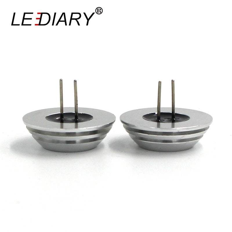 LEDIARY 5PCS/lot G4 Super Bright UFO Umbrella Shaped Downlight LED G4 Light Mini Corn Bulb DC12V COB LED High Power Tube 25*18mm