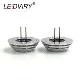 LEDIARY 5PCS/lot G4 Super Bright UFO Umbrella Shaped Downlight LED G4 Light Mini Corn Bulb DC12V COB LED High Power Tube 25*18mm