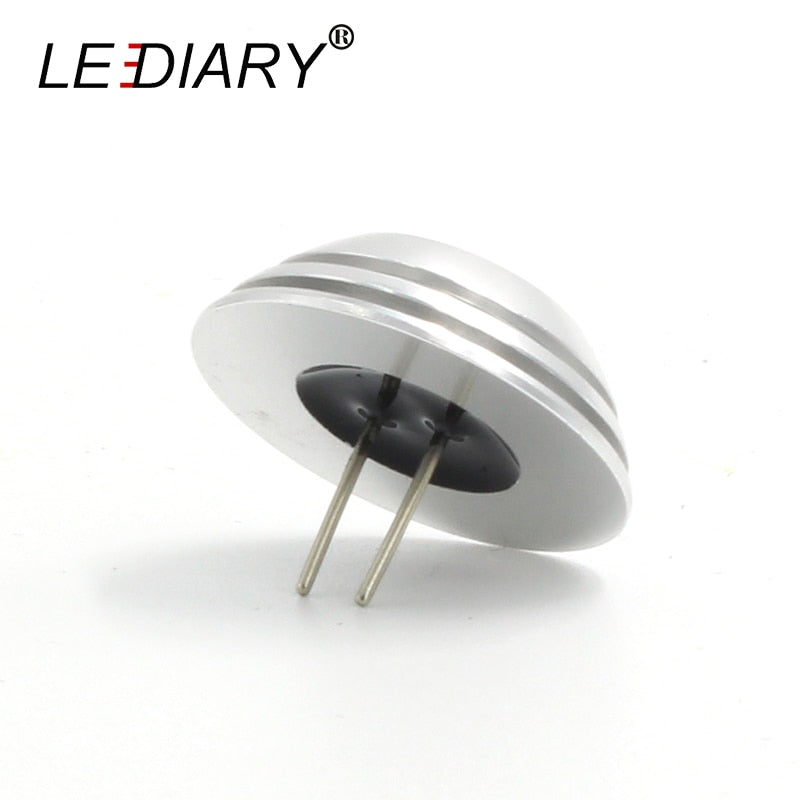 LEDIARY 5PCS/lot G4 Super Bright UFO Umbrella Shaped Downlight LED G4 Light Mini Corn Bulb DC12V COB LED High Power Tube 25*18mm