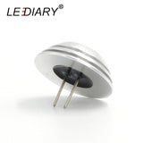 LEDIARY 5PCS/lot G4 Super Bright UFO Umbrella Shaped Downlight LED G4 Light Mini Corn Bulb DC12V COB LED High Power Tube 25*18mm