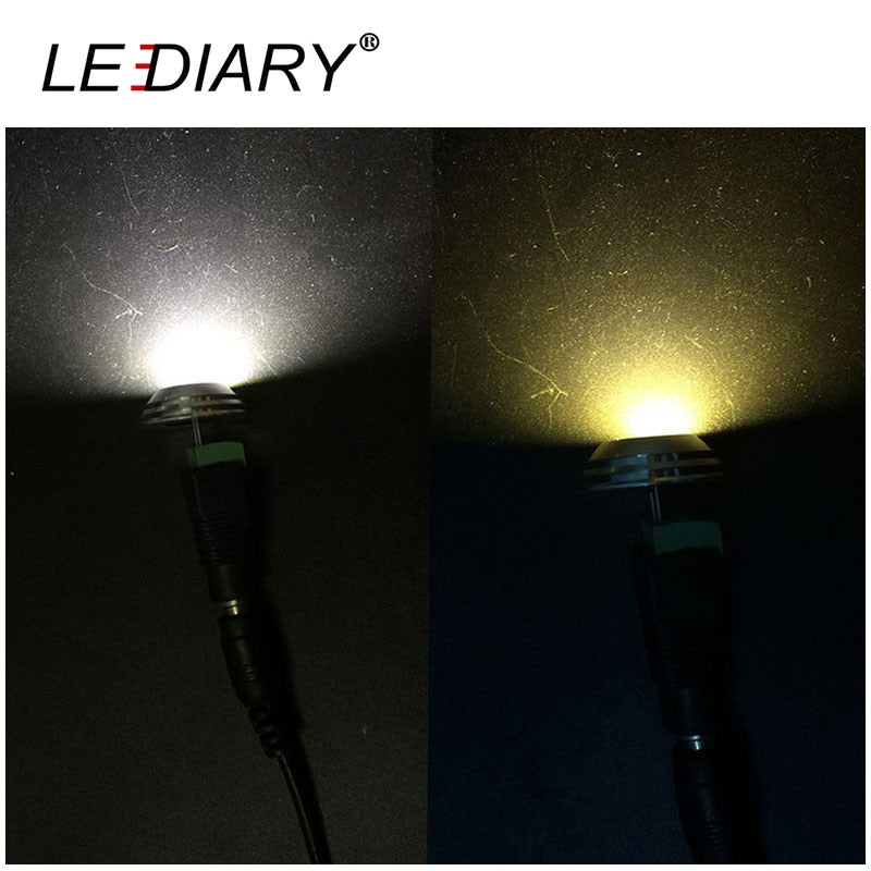 LEDIARY 5PCS/lot G4 Super Bright UFO Umbrella Shaped Downlight LED G4 Light Mini Corn Bulb DC12V COB LED High Power Tube 25*18mm