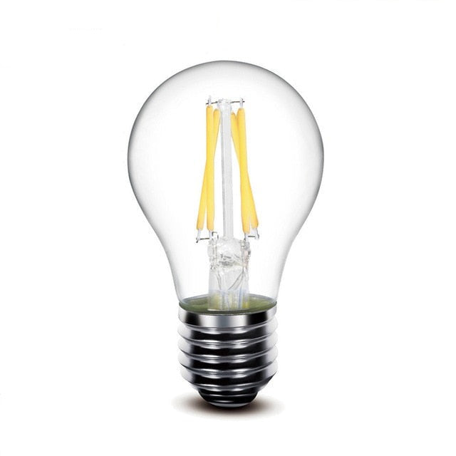 Clear LED Filament Bulb E14 E12 B22 E27 E26 A60 A19 G45 G14 C35 B10 Warm White Edison retro LED light Lamp 220V 230V 110V