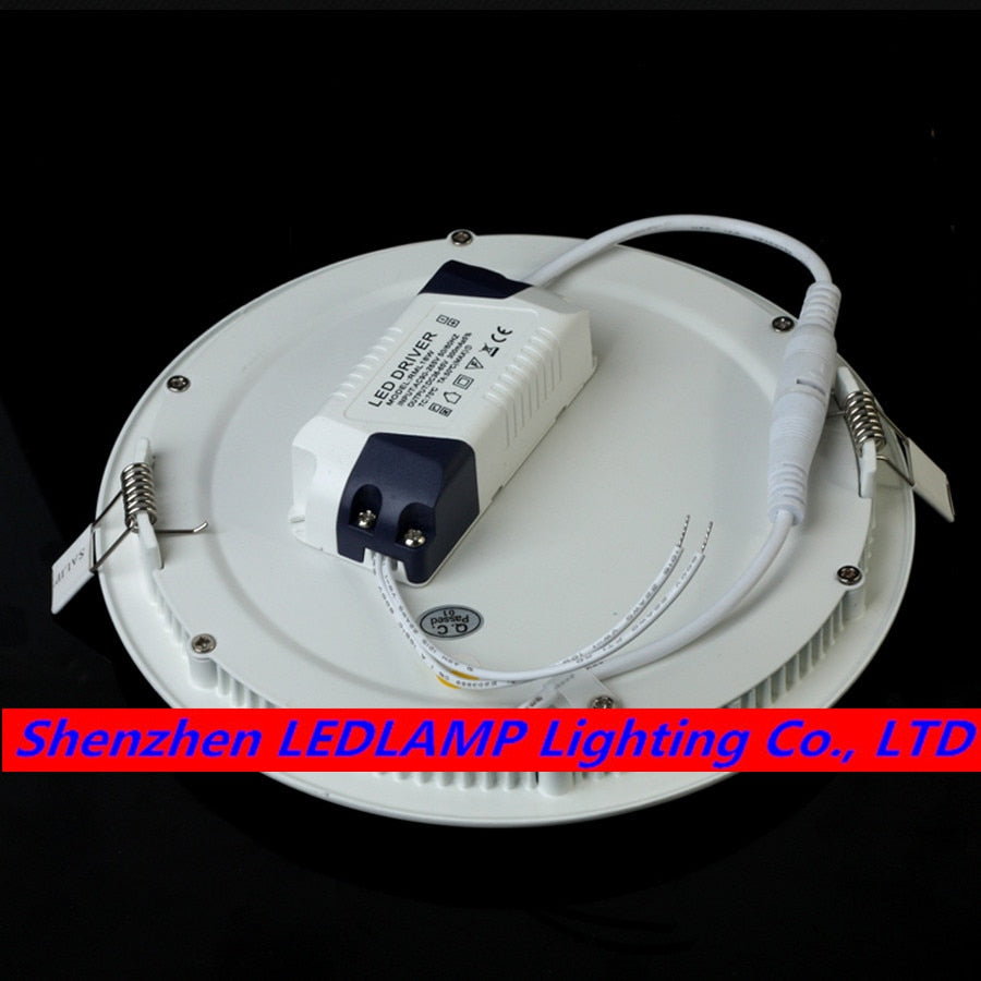 Dimmable LED Downlight Ceiling Panel Light with driver AC110V/220V 3W/4W/6W/9W/12W/15W Recessed LED Ceiling Down Light