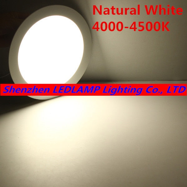 Dimmable LED Downlight Ceiling Panel Light with driver AC110V/220V 3W/4W/6W/9W/12W/15W Recessed LED Ceiling Down Light