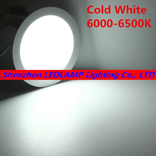 Dimmable LED Downlight Ceiling Panel Light with driver AC110V/220V 3W/4W/6W/9W/12W/15W Recessed LED Ceiling Down Light